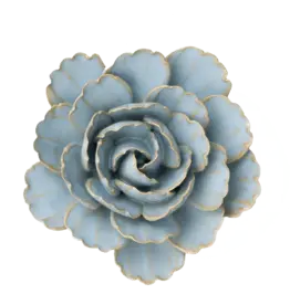Chive Ceramic Flower Blue Peony FR11