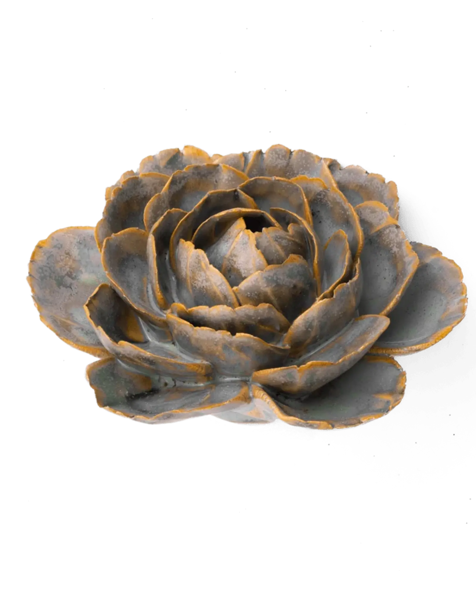 Chive Ceramic Flowers  Pale Blue Rose FR05