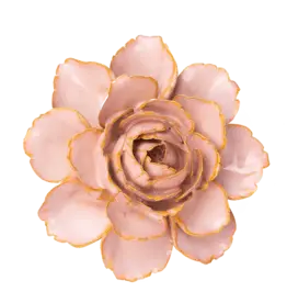 Chive Ceramic Flowers Rose Pink Camellia FR01