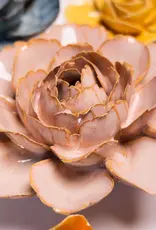 Chive Ceramic Flowers Rose Pink Camellia FR01