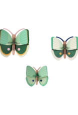 Studio Roof Studio ROOF fern striped butterflies, set of 3