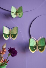 Studio Roof Studio ROOF fern striped butterflies, set of 3