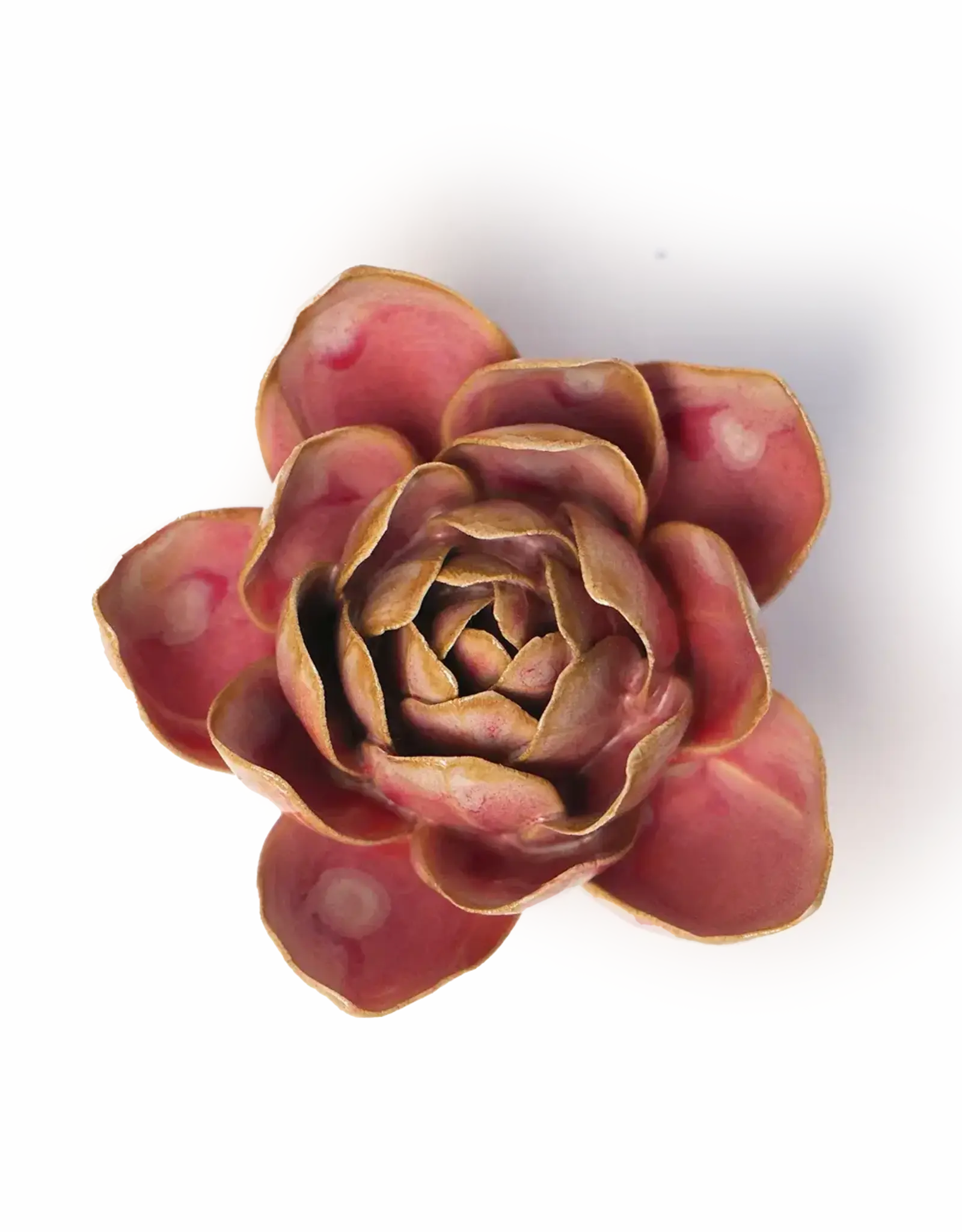 Chive Ceramic Flower Rose Quartz Pink Narcissus FR28