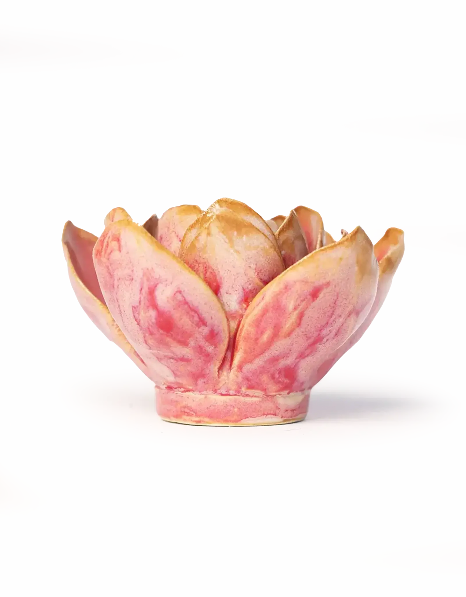 Chive Ceramic Flower Rose Quartz Pink Narcissus FR28