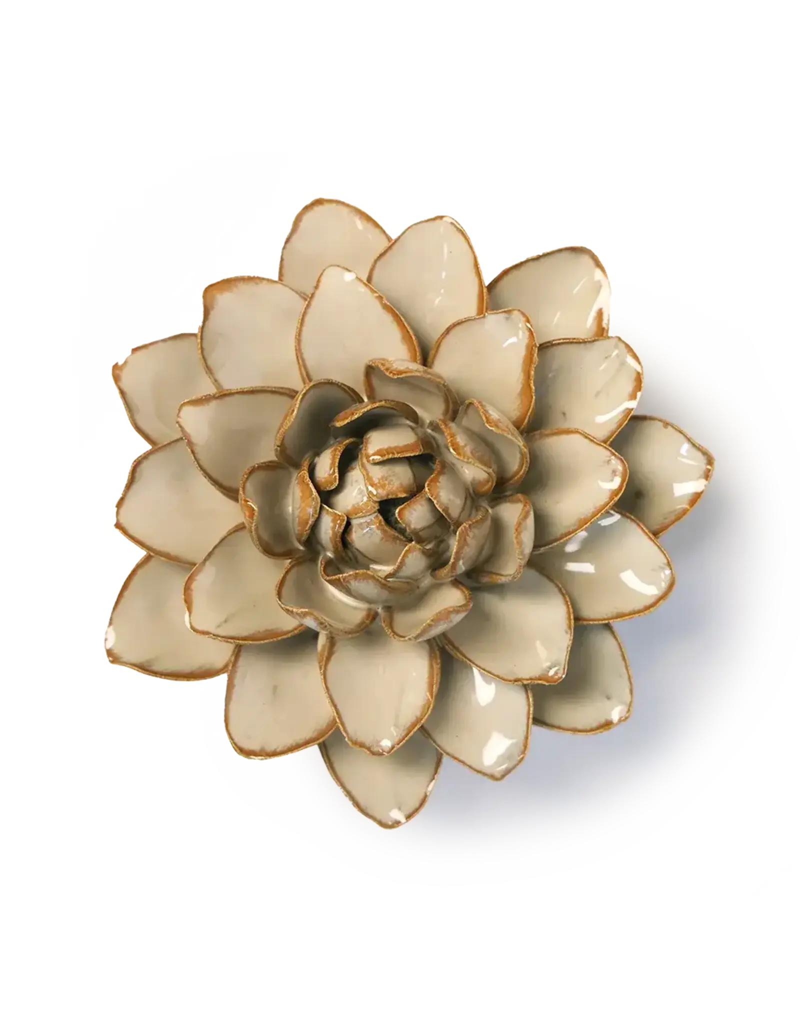 Chive Ceramic Flower Oatmeal Starbrite Water Lily FR23