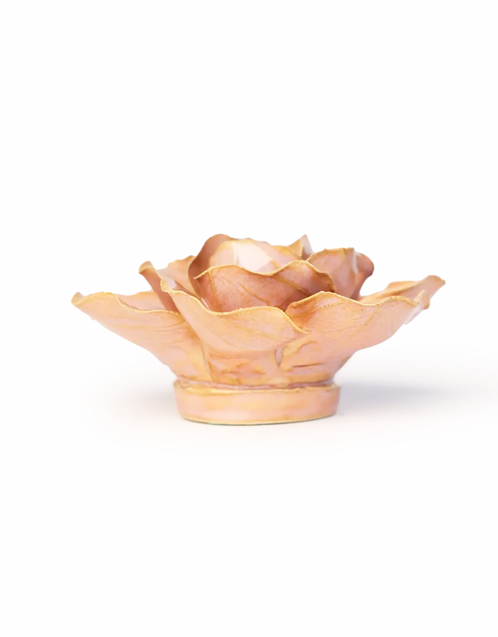 Chive Ceramic Flower Peach Pink Solar Carnation FR20