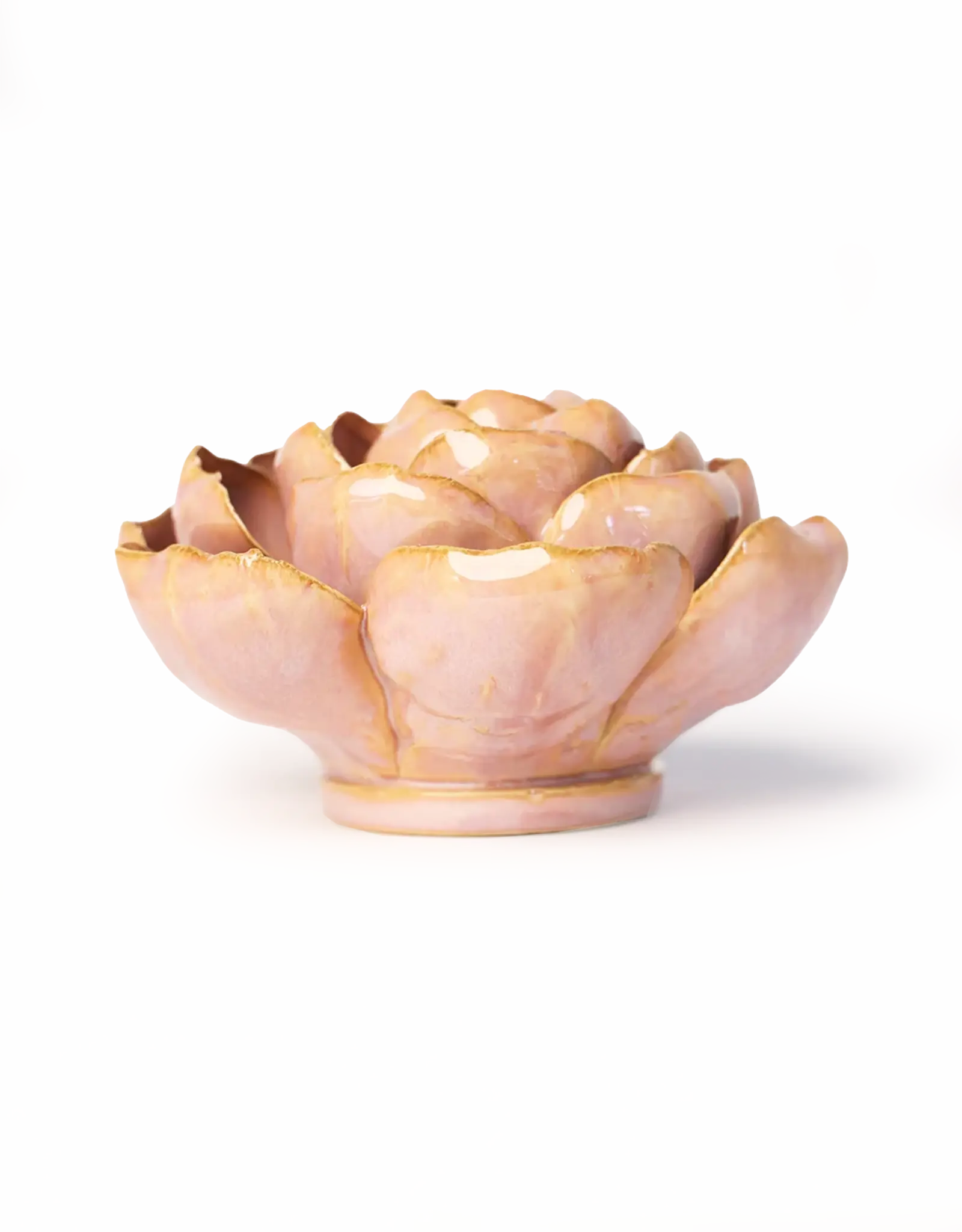 Chive Ceramic Flower Rose Pink Big Ben Peony FR16