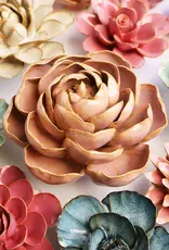 Chive Ceramic Flower Rose Pink Big Ben Peony FR16