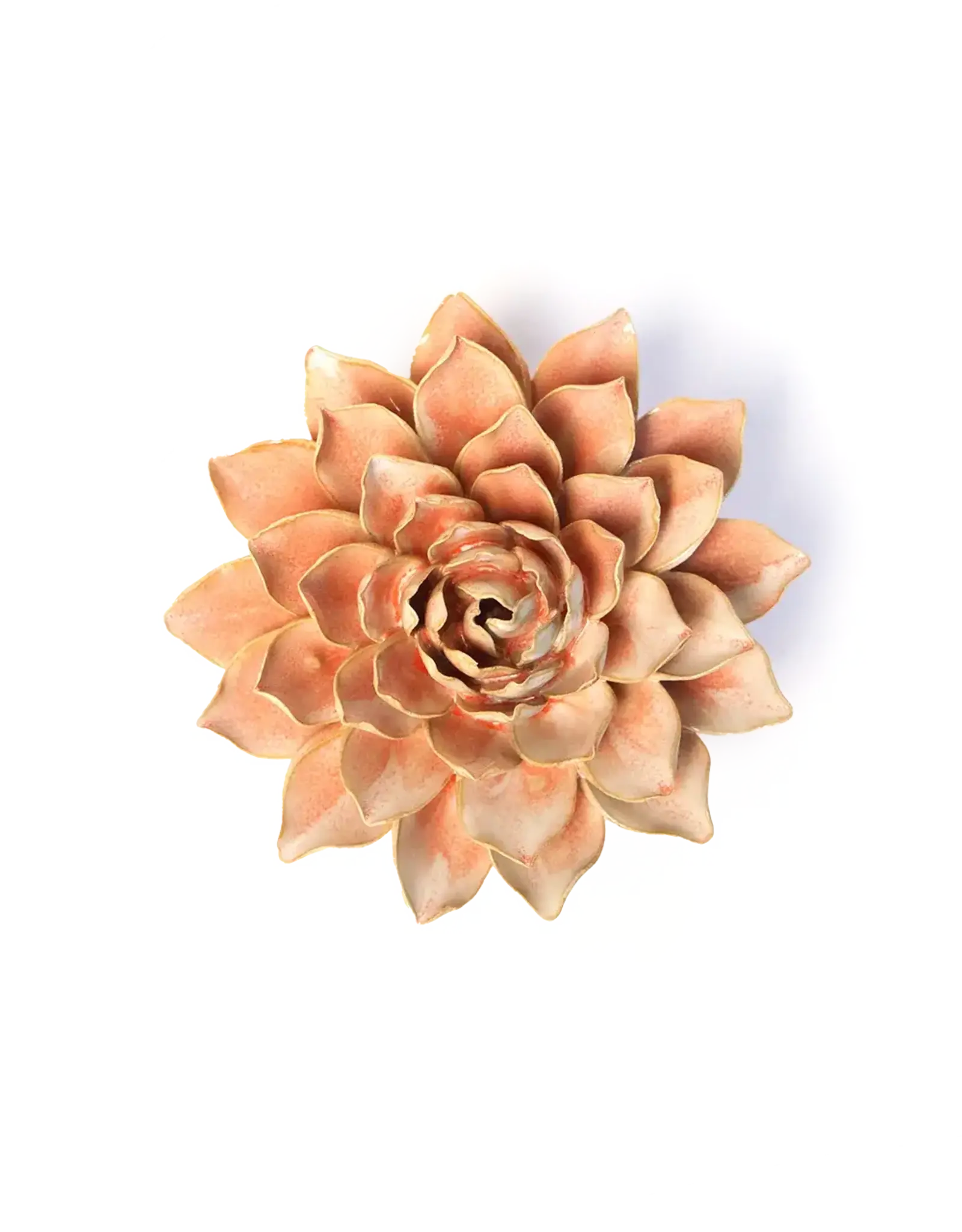 Chive Ceramic Flower Peach Pink Madonna Azalea FR33