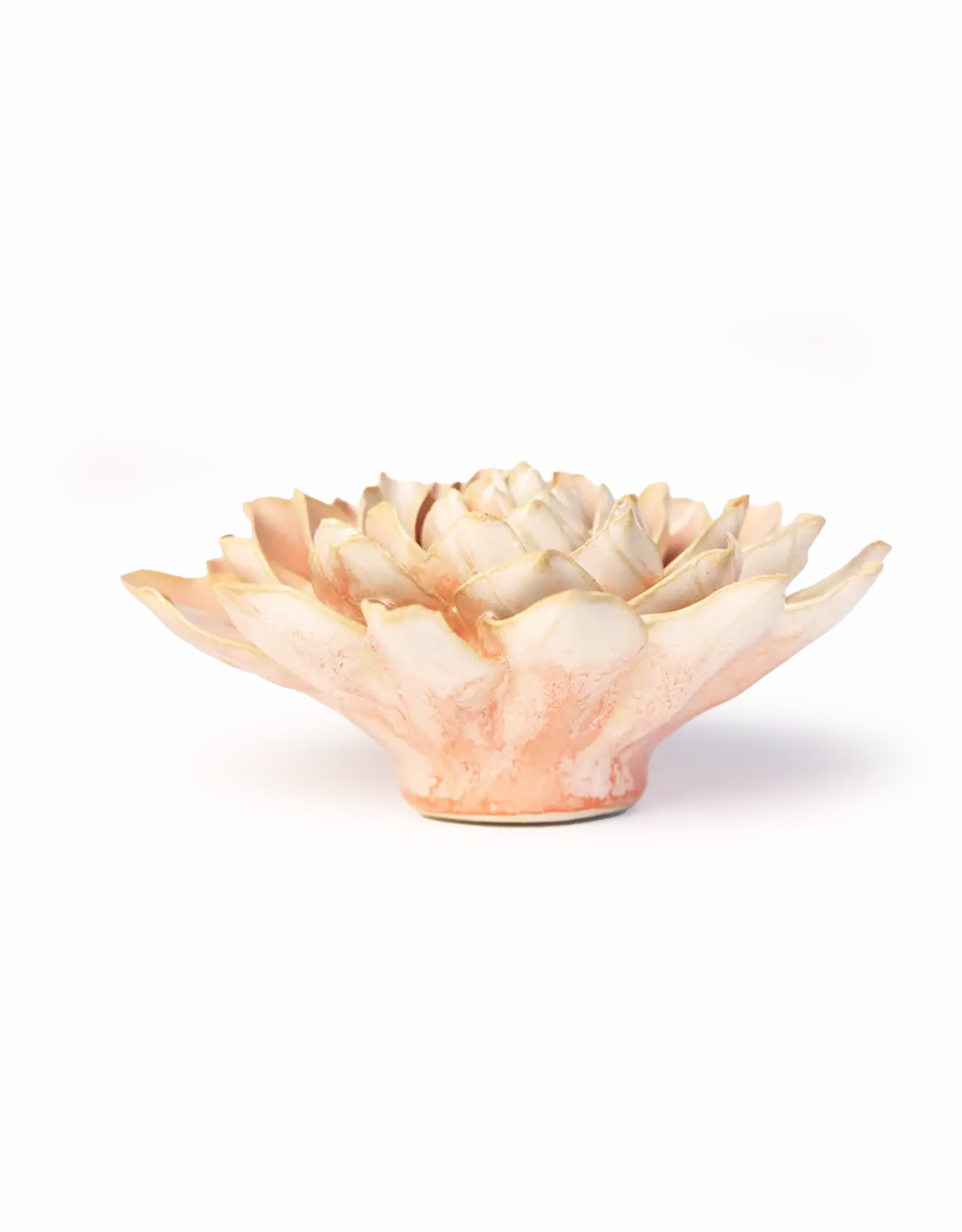 Chive Ceramic Flower Peach Pink Madonna Azalea FR33