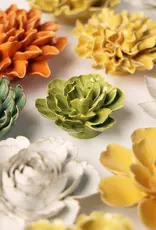 Chive Ceramic Flower Chartreuse Primrose EG50