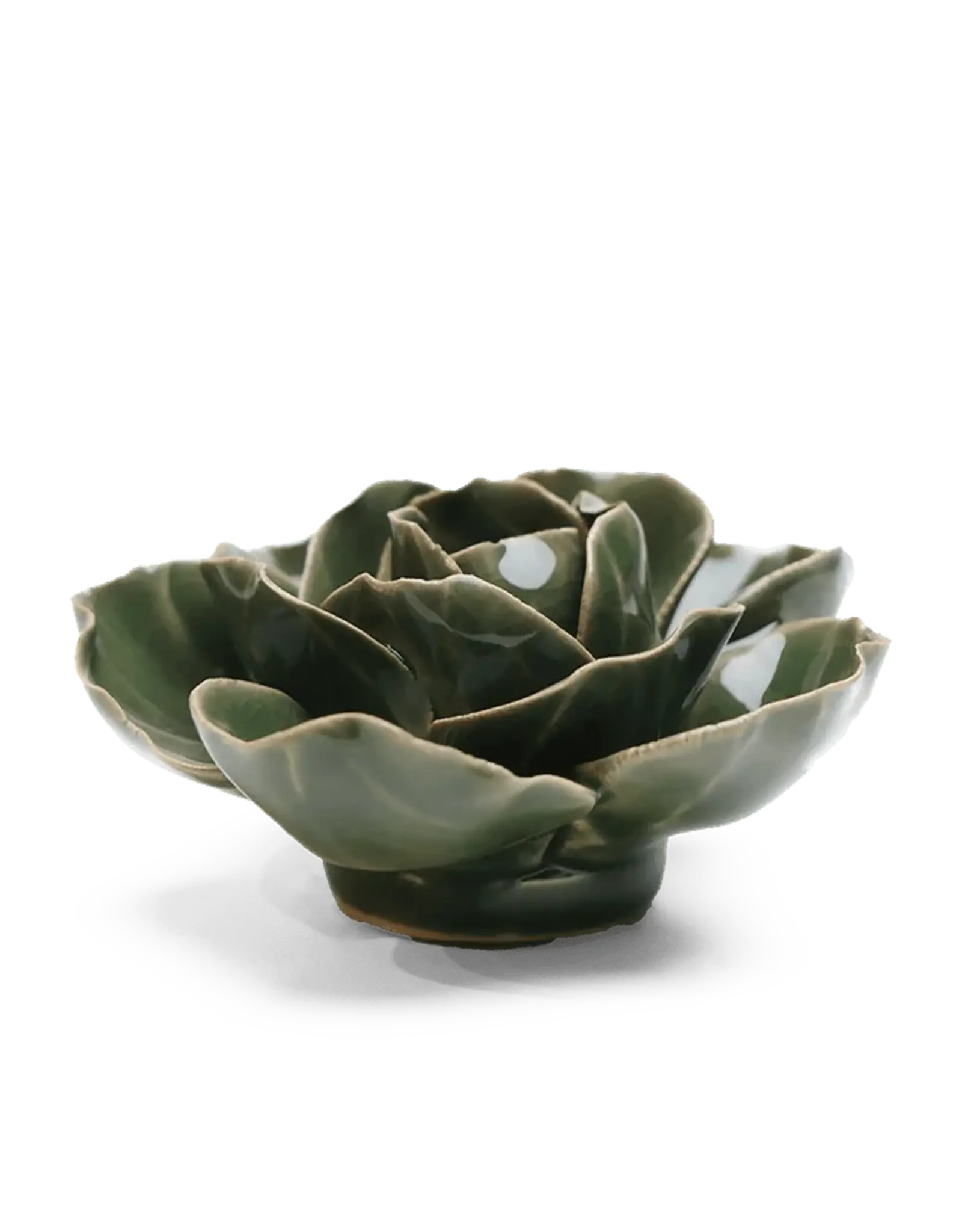 Chive Ceramic Flowers Fir Green Ranunculus EG03