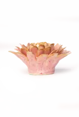 Chive Ceramic Flower Rose Quartz Pink Strawflower FR38