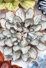 Chive Ceramic Flower Chocolate Mint Echo Lisianthus JA15