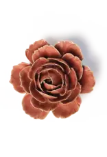 Chive Ceramic Flower Champagne English Rose FR39