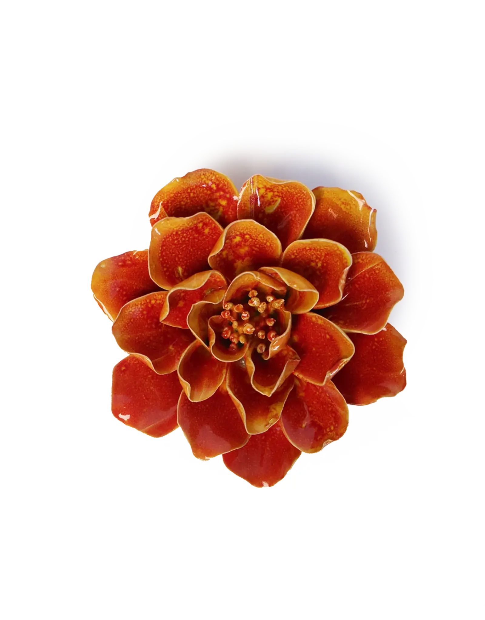 Chive Ceramic Flower Orange Yellow Coreopsis FR31