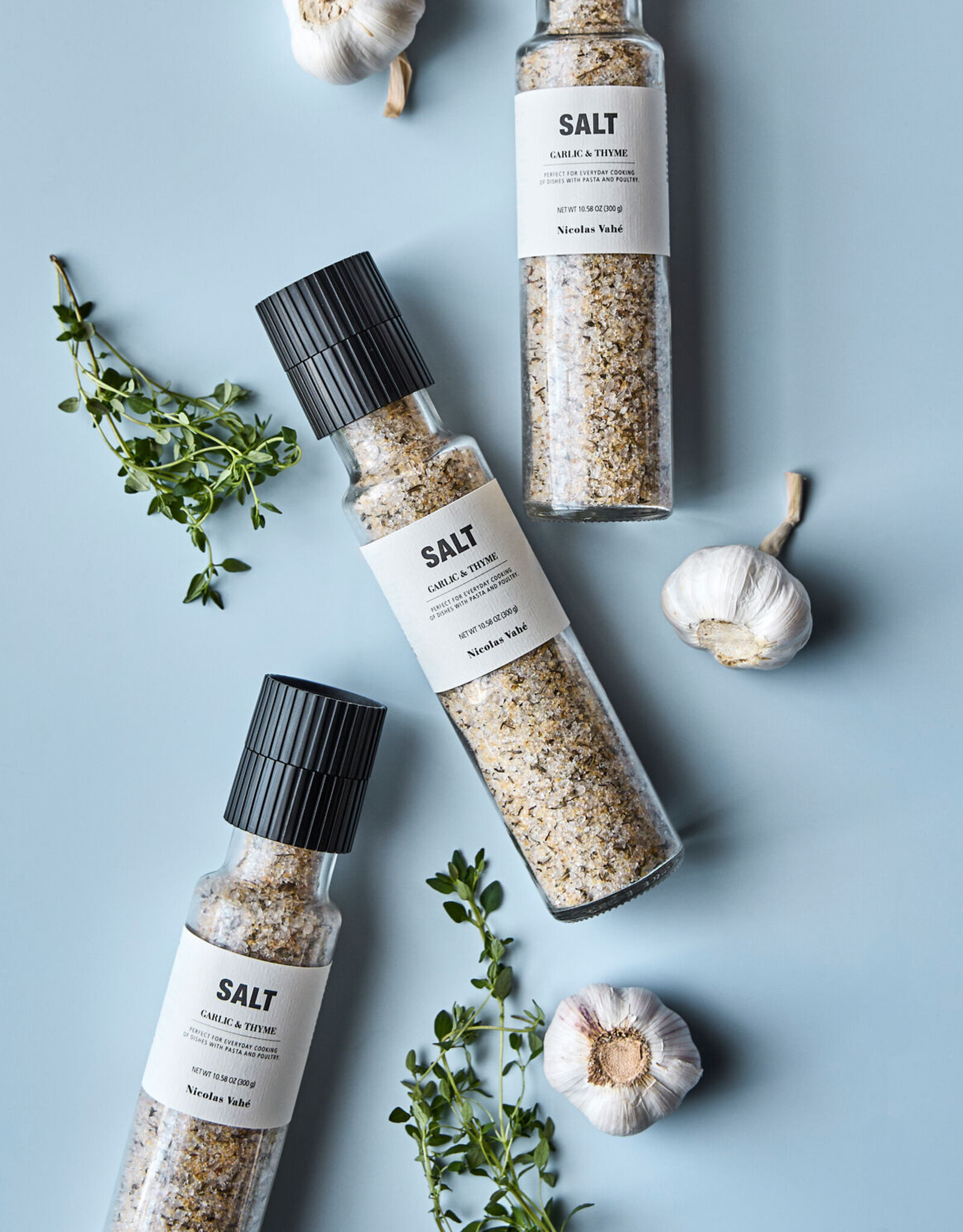 Nicolas Vahé Nicolas Vahé Salt Garlic Thyme