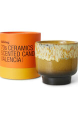 HKliving HKliving 70s ceramics: scented candle Valencia