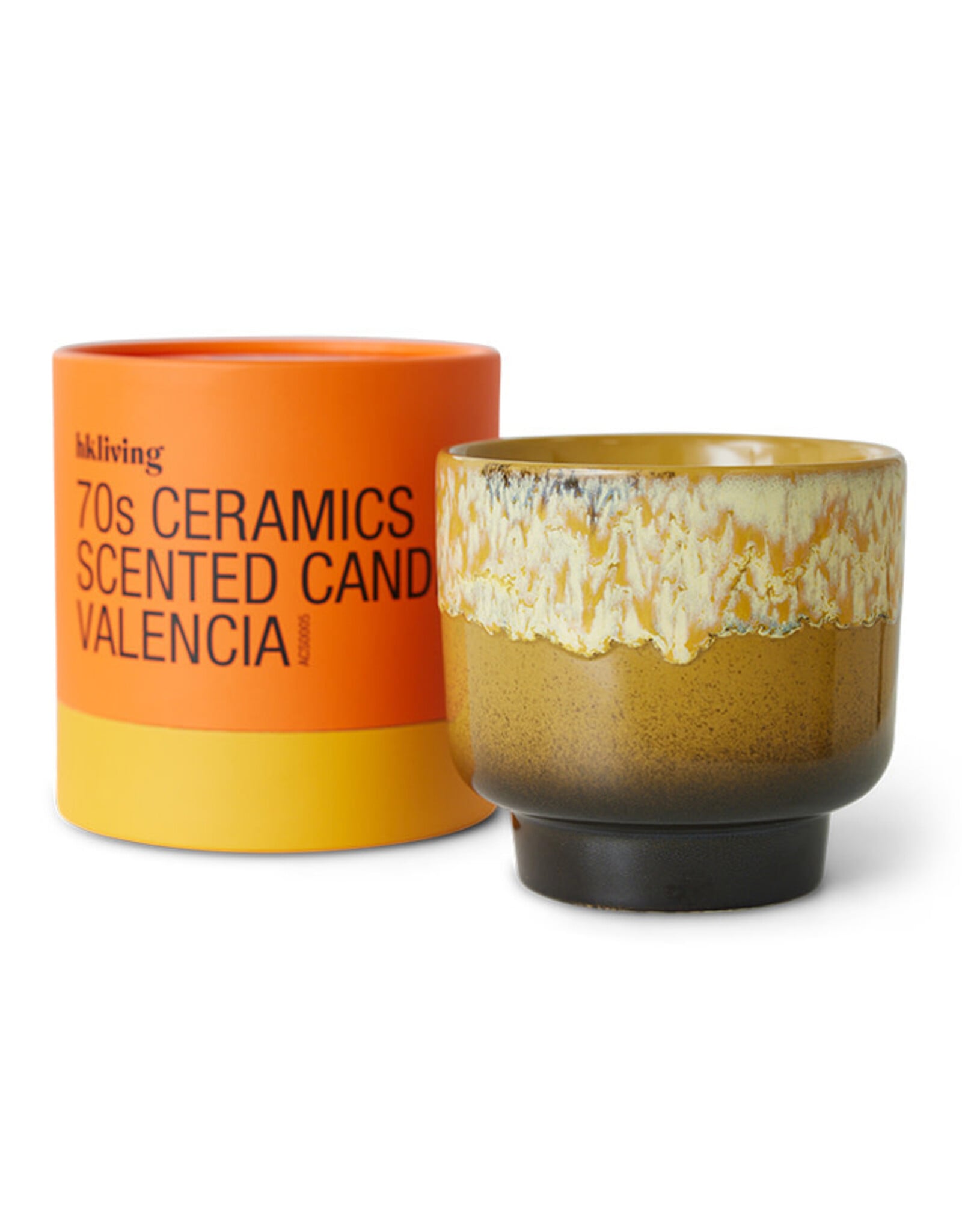 HKliving HKliving 70s ceramics: scented candle Valencia