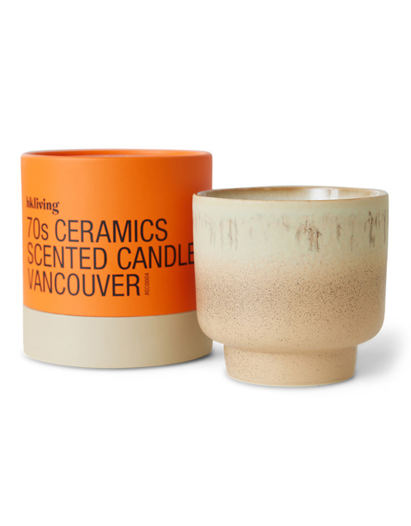 HKliving HKliving 70s ceramics: scented candle Vancouver