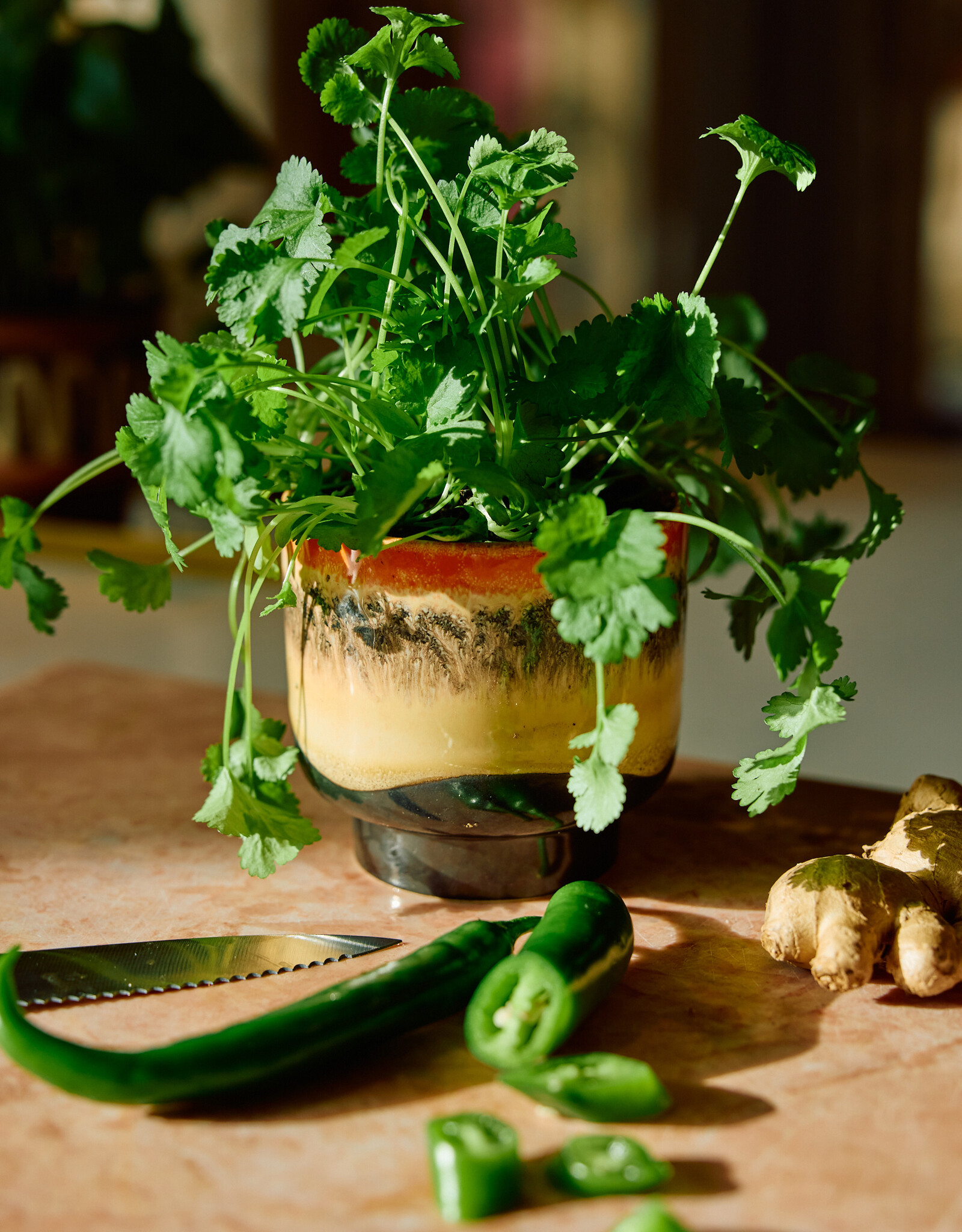 HKliving HKliving 70s ceramics: scented candle Tulum