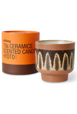 HKliving HKliving 70s ceramics scented candle Kyoto