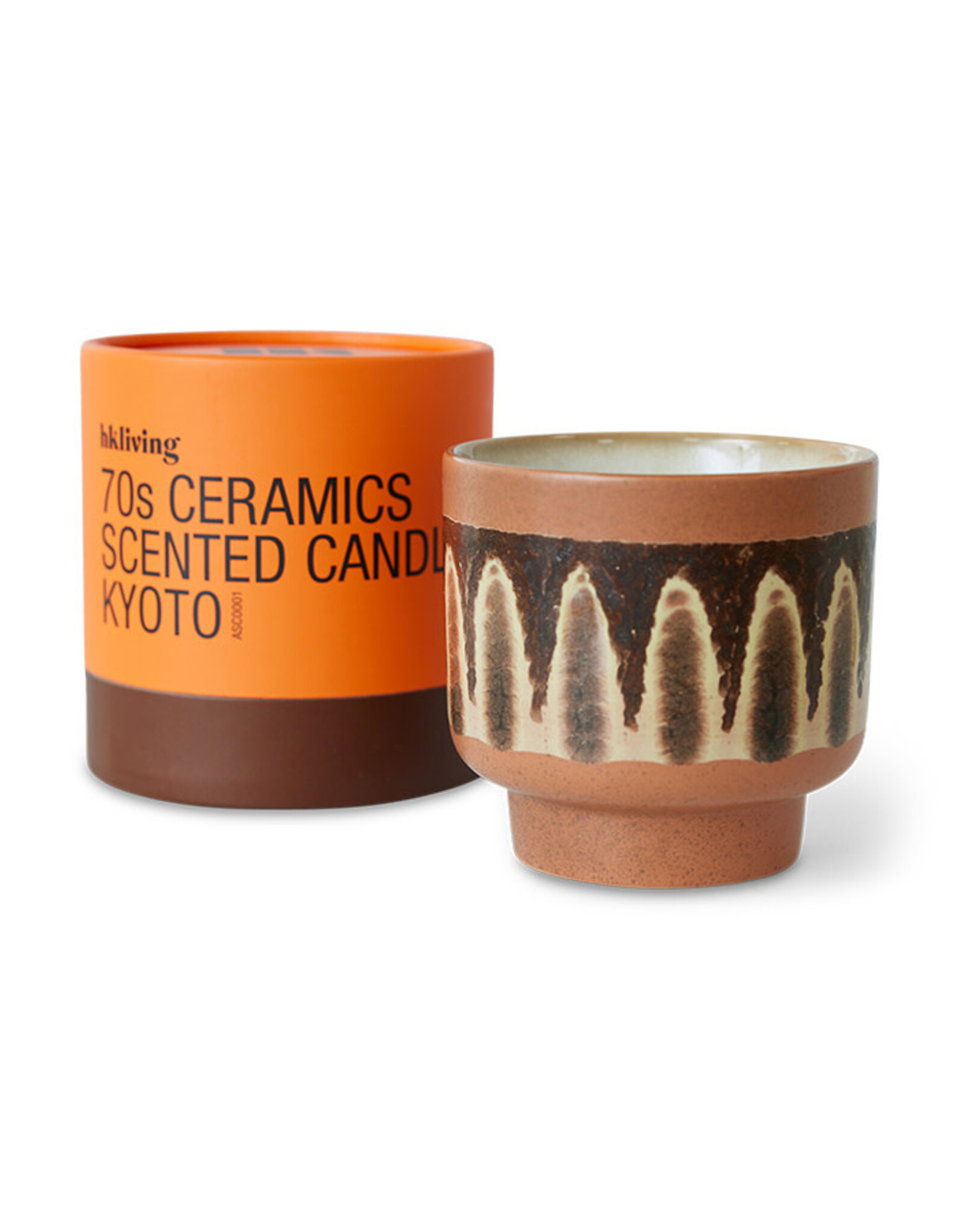 HKliving HKliving 70s ceramics scented candle Kyoto