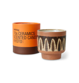 HKliving HKliving 70s ceramics scented candle Kyoto