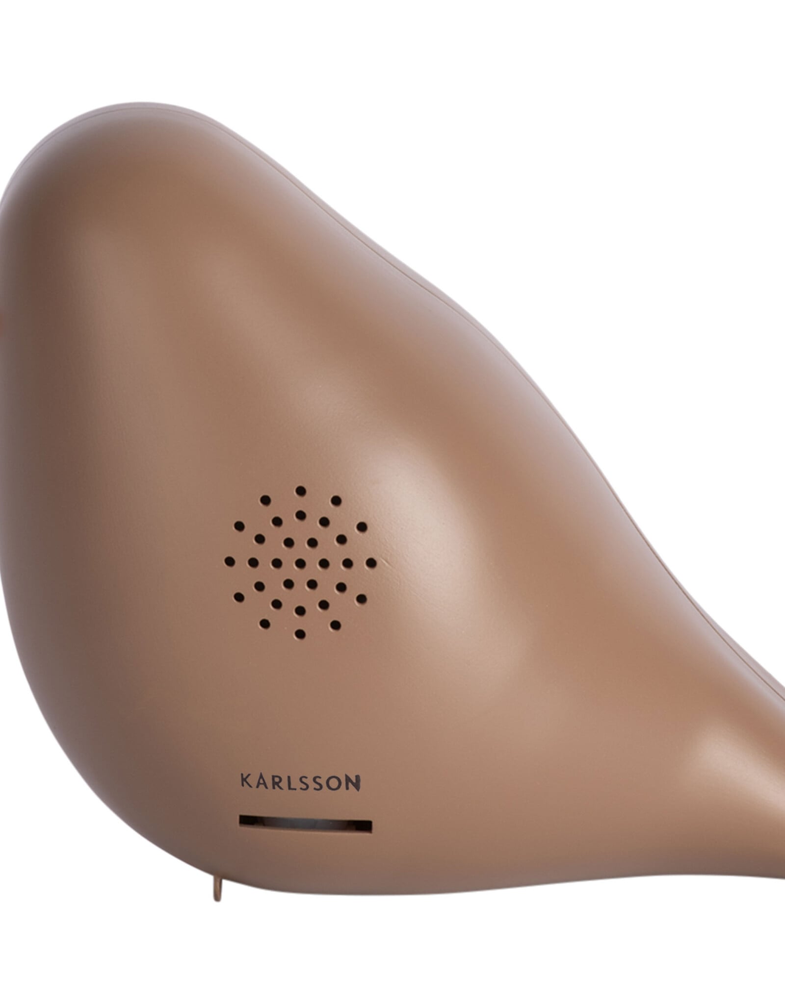 Present Time Soundbox Modern Bird Mocha Brown