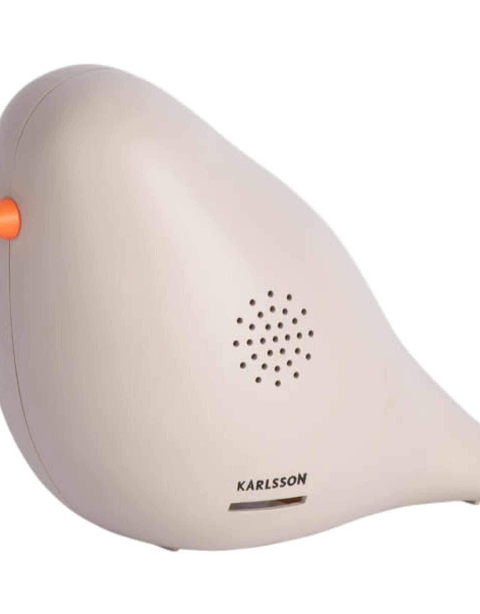 Present Time Soundbox Modern Bird Warm Grey