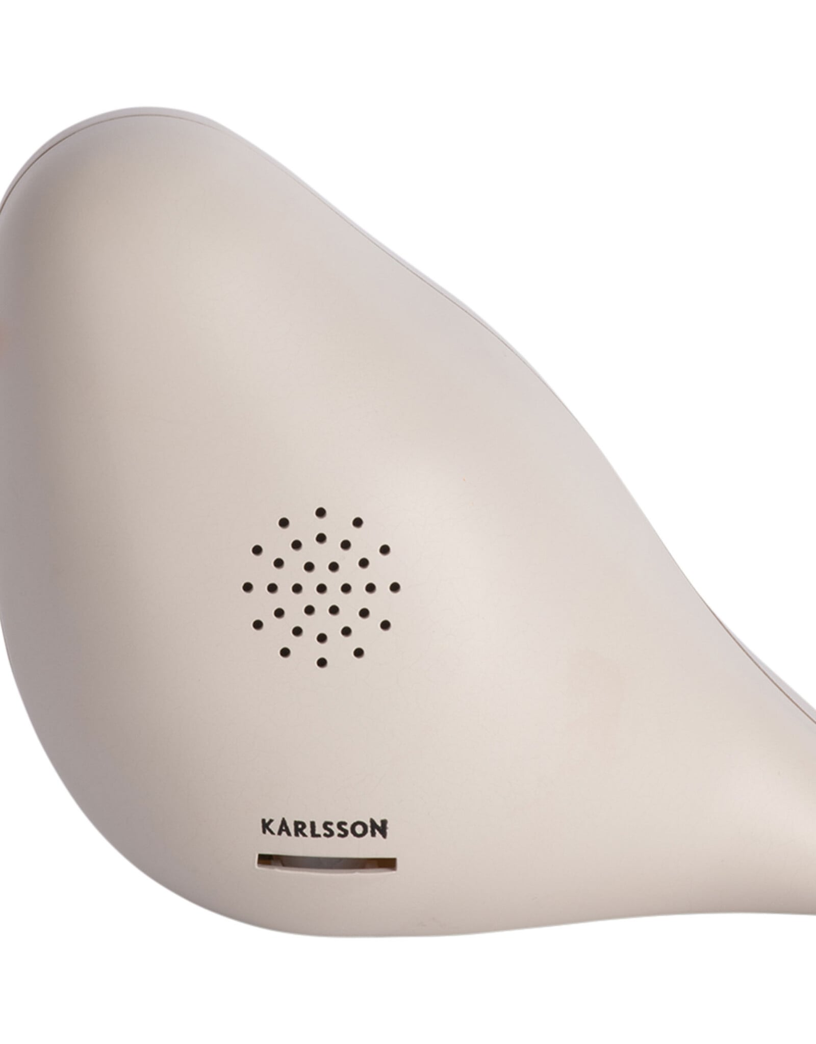 Present Time Soundbox Modern Bird Warm Grey