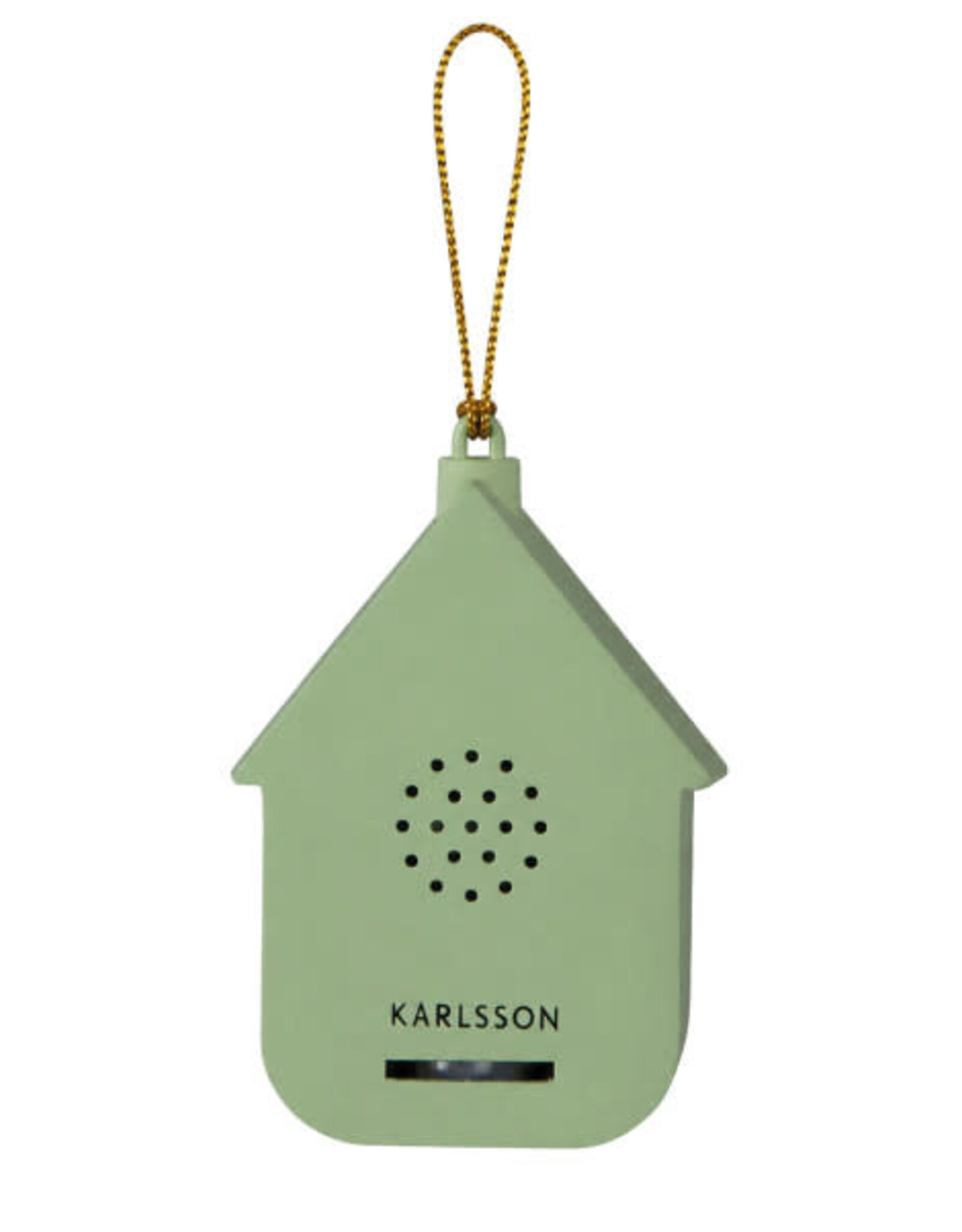 Present Time Soundbox Mini Cuckoo Soft Green