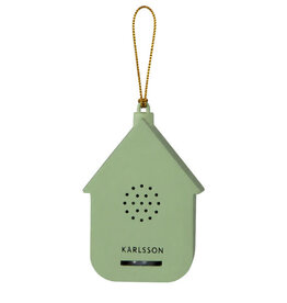 Present Time Soundbox Mini Cuckoo Soft Green