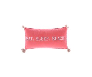 coral beach pillows
