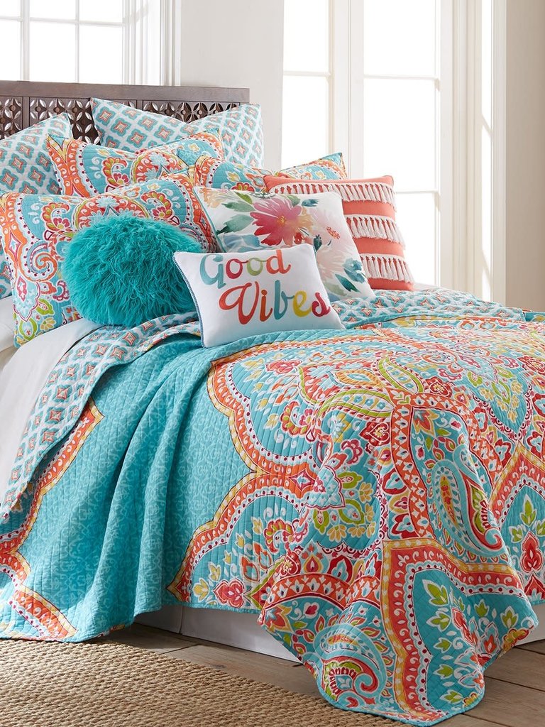 Majestic Quilt Set Bonaire Coastal Living