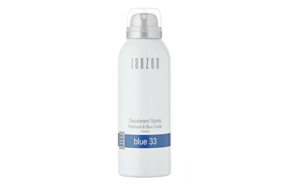 JANZEN DEODORANT SPRAY BLUE 33