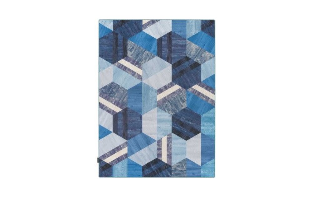 TARKETT - HEXAGON BLAUW