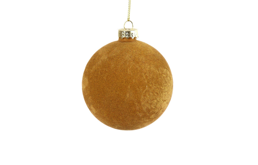 KERSTBAL - ROND YANA SMALL GEEL