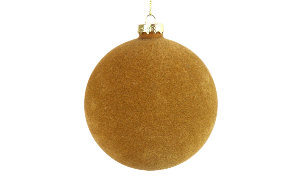 KERSTBAL - ROND YANA MEDIUM GEEL