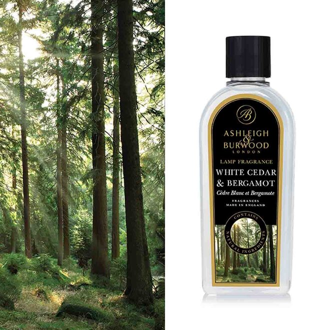 WHITE CEDAR & BERGAMOT GEURLAMP OLIE