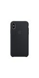 Apple Apple iPhone X Silicone Back Cover Zwart