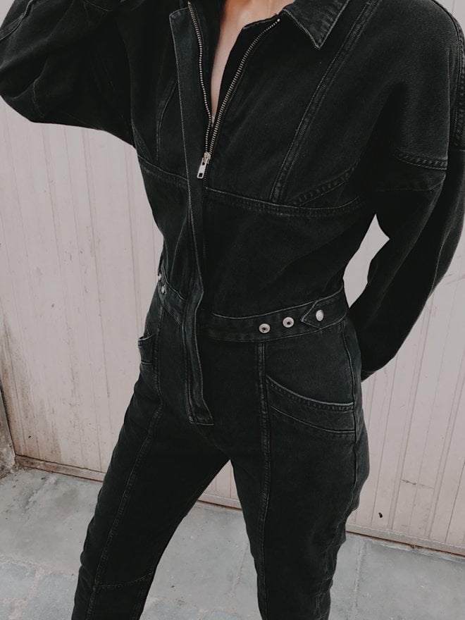 iro denim jumpsuit