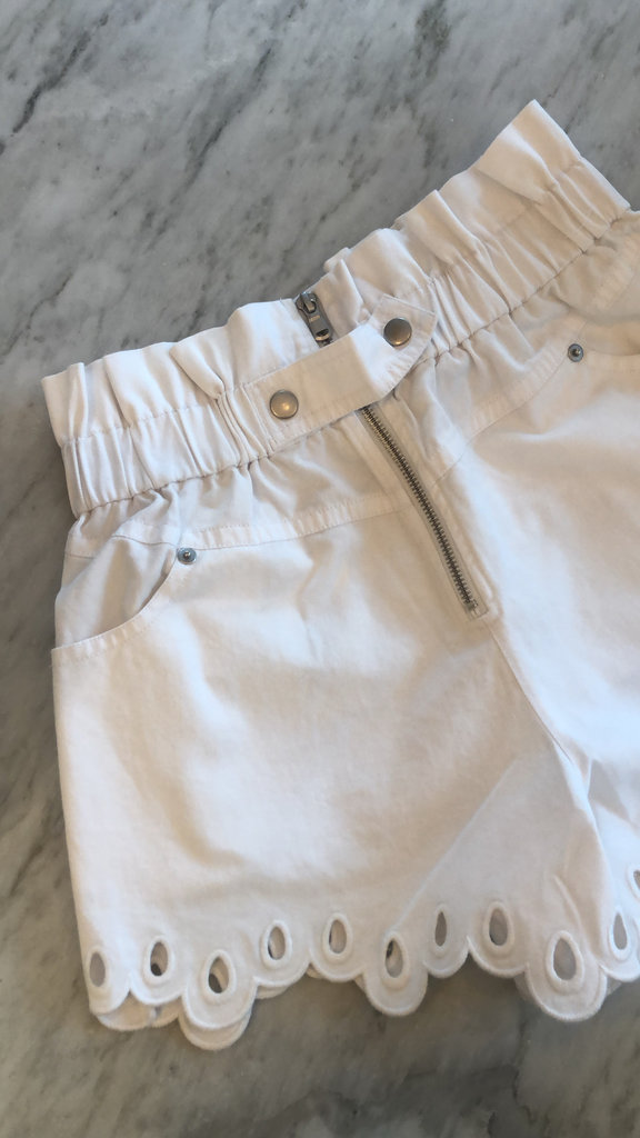 Sea White Shorts