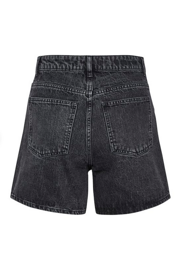 High-Waisted Denim Shorts