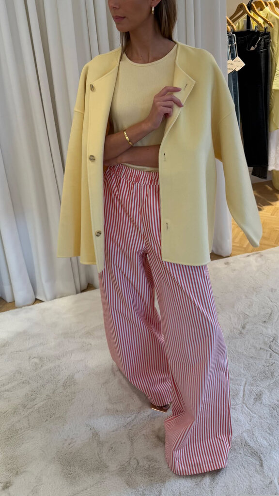 Stella Nova Oversized Striped Cotton Pants