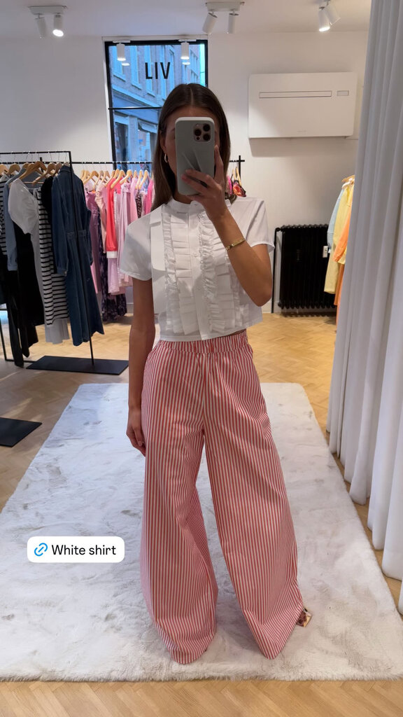 Stella Nova Oversized Striped Cotton Pants