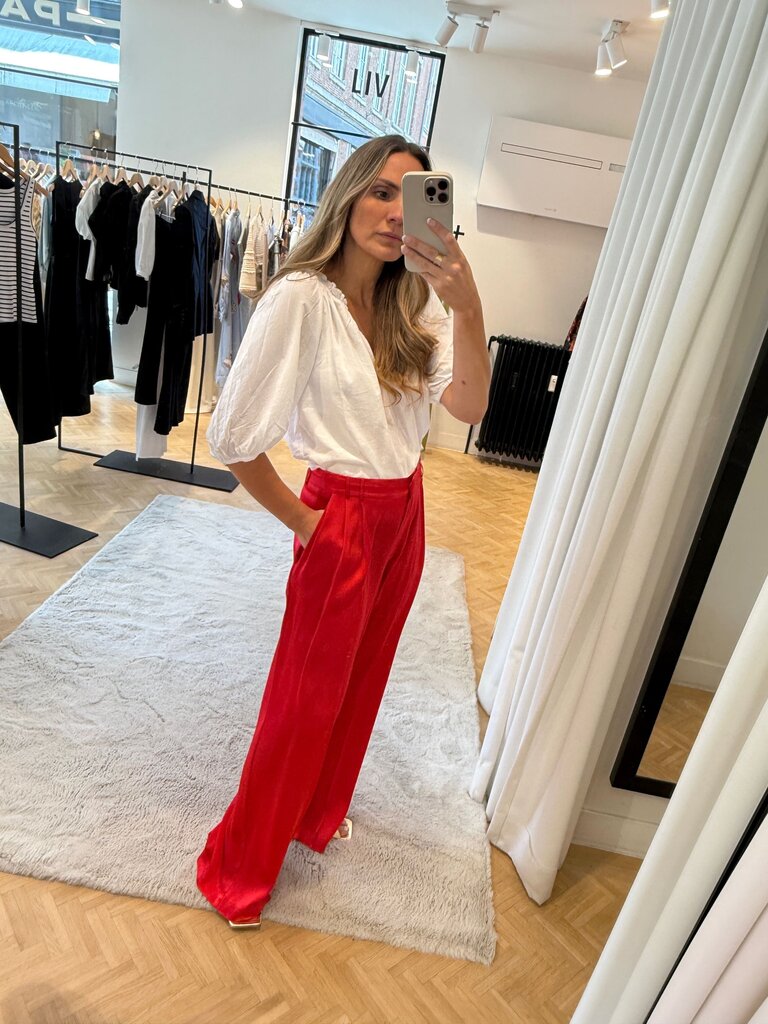 Semi-Couture Pantalone Benedetta Red S