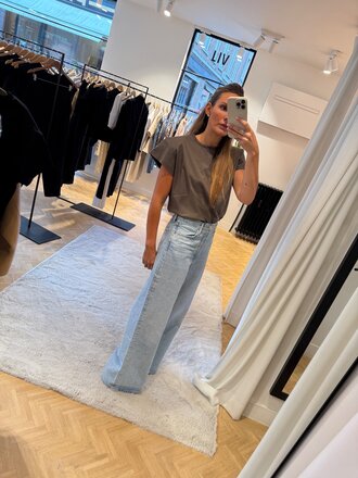 Agolde High Rise Wide Leg