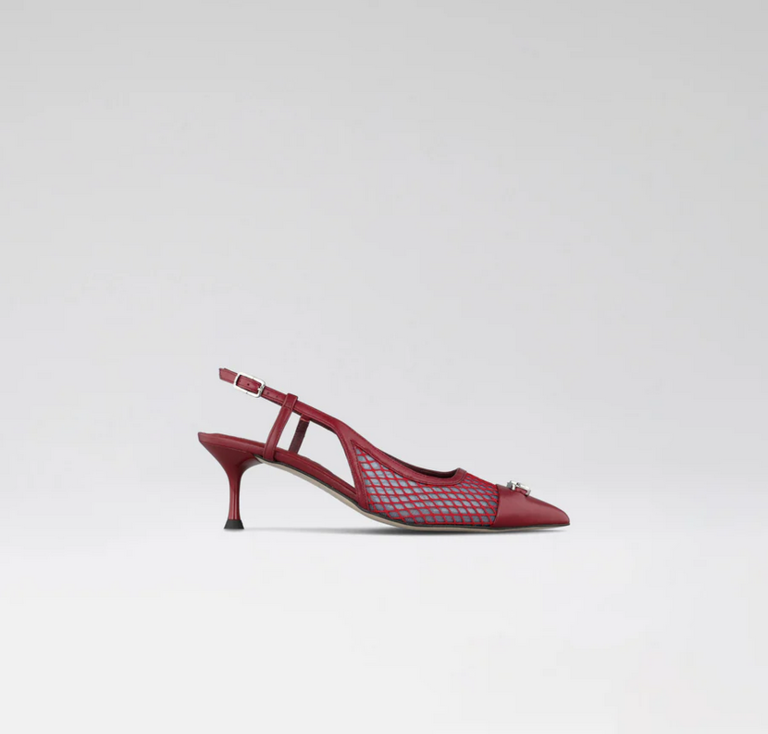 Bordo mesh slingbacks