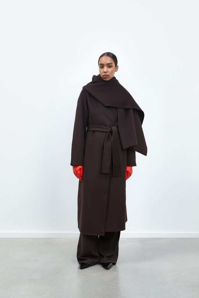 Rhune Chocolate coat long